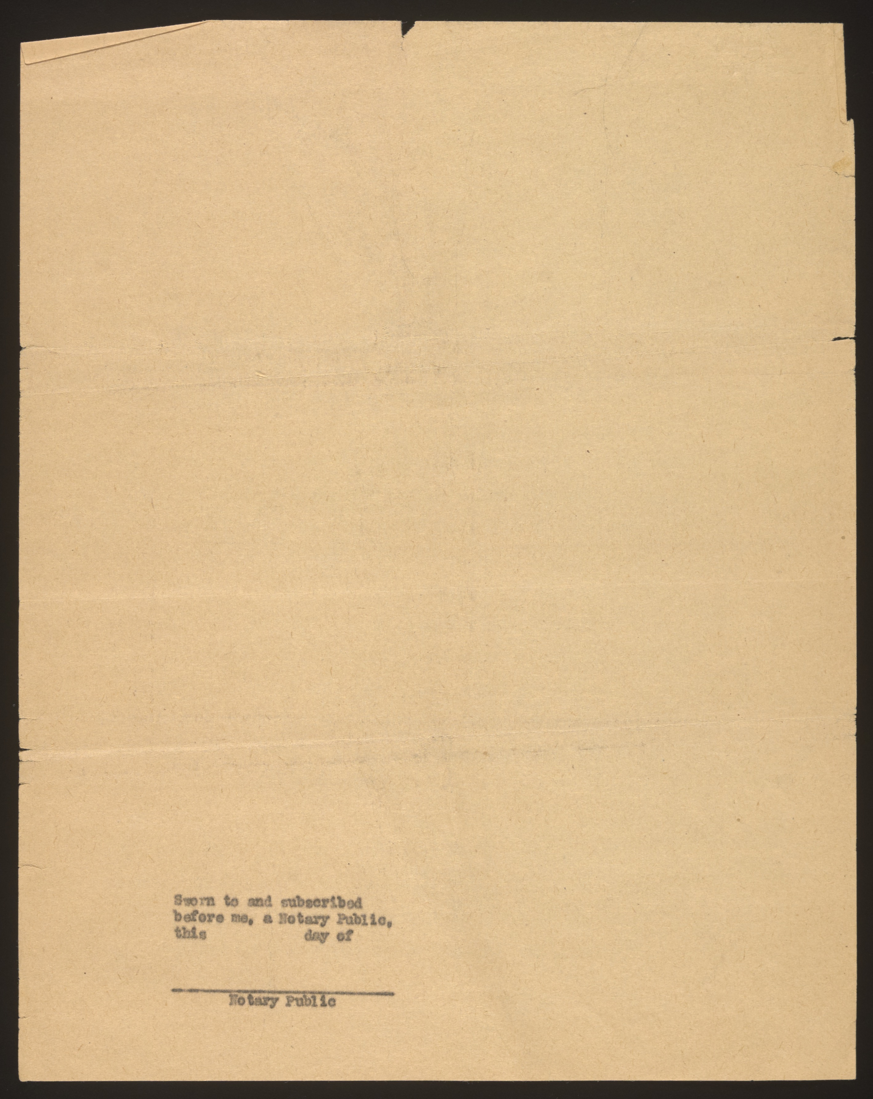 Correspondence (untranscribed)