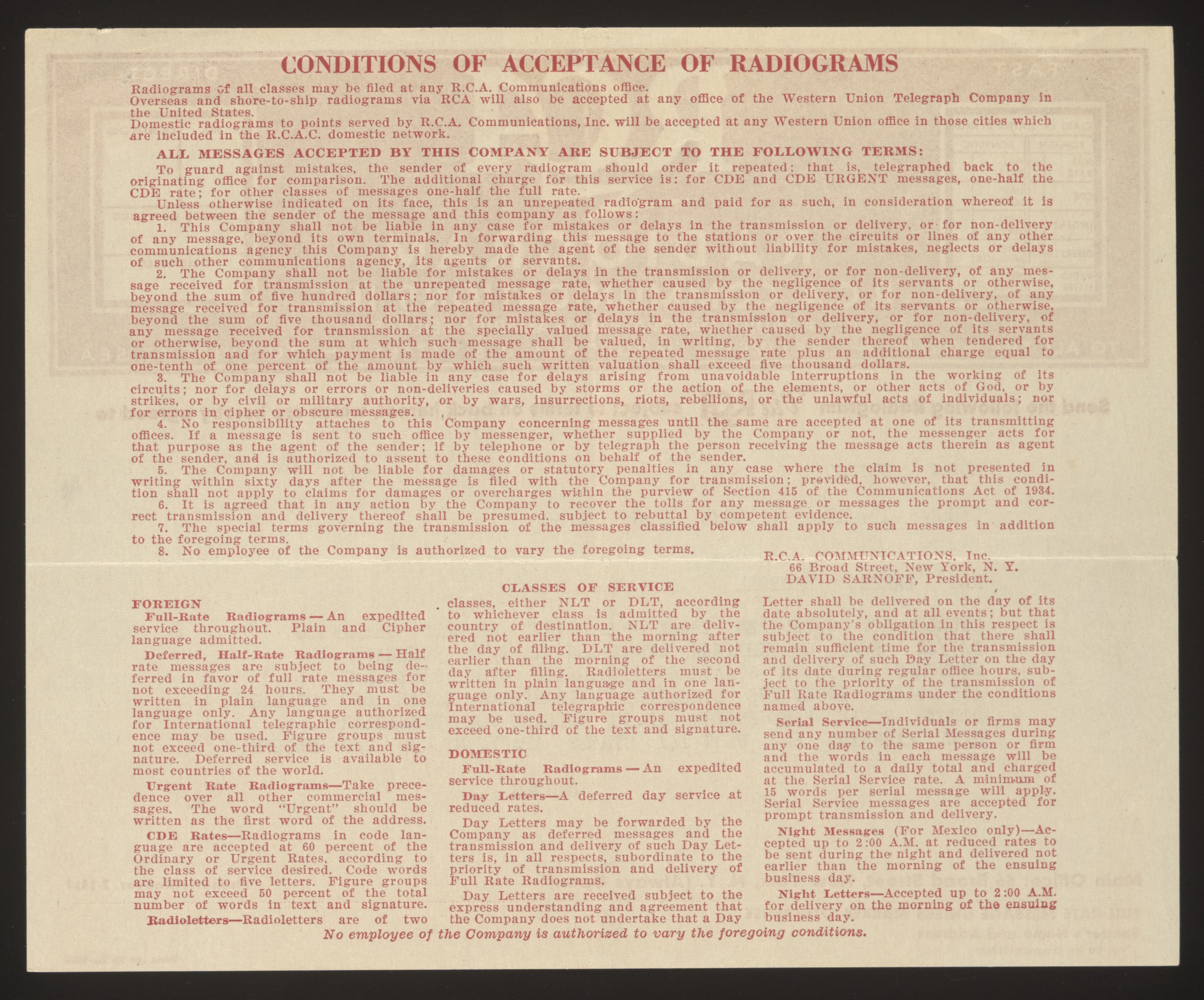 Correspondence (untranscribed)